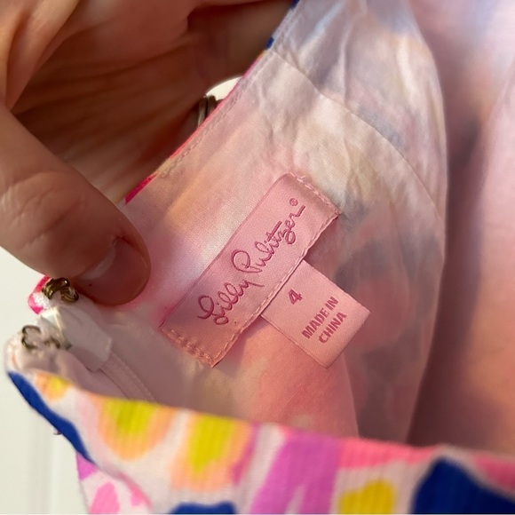 Lilly Pulitzer Courtney Shift Dress Open Back - Picture 6 of 7